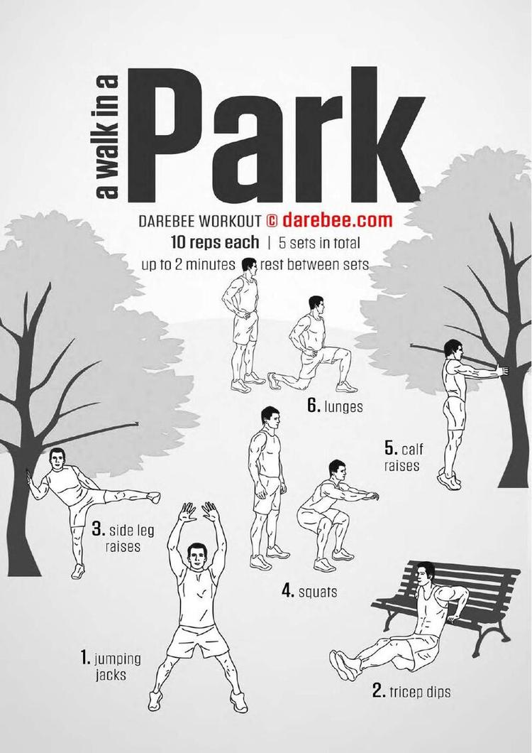 Park Workout workout poster