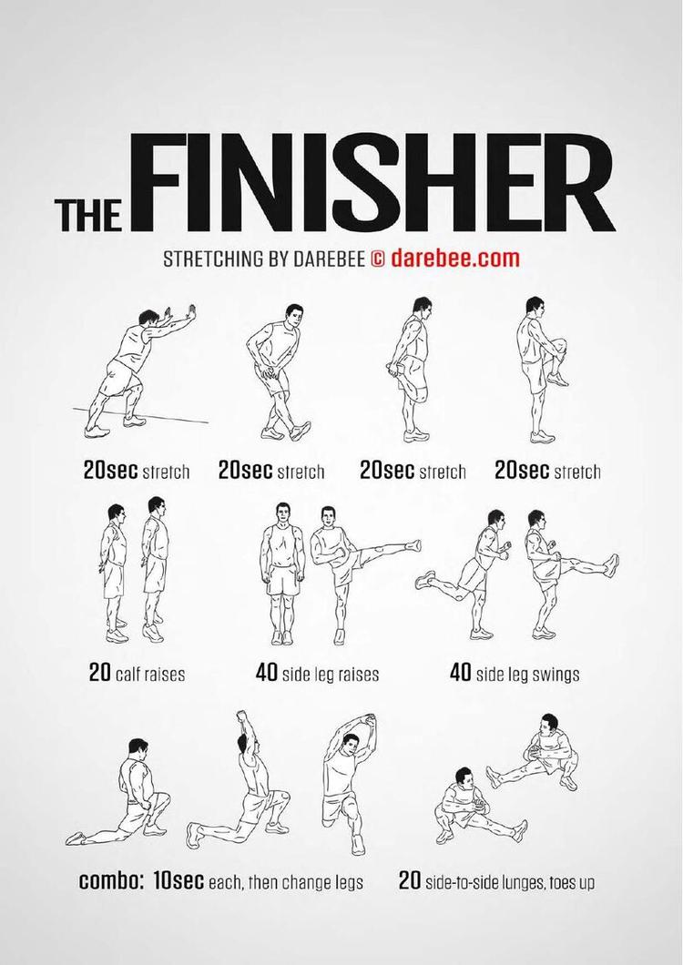 Finisher workout poster